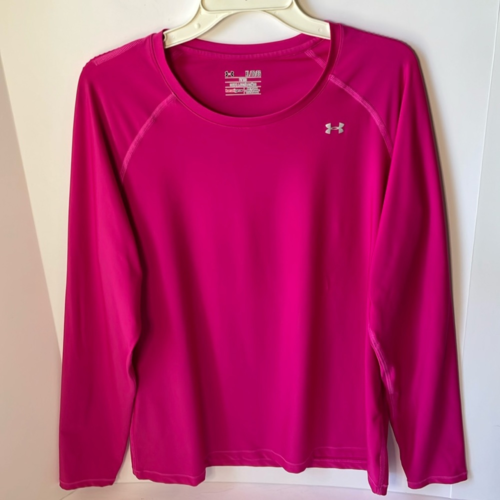 Under Armour Women's XL T Shirt  Fitted Heatgear